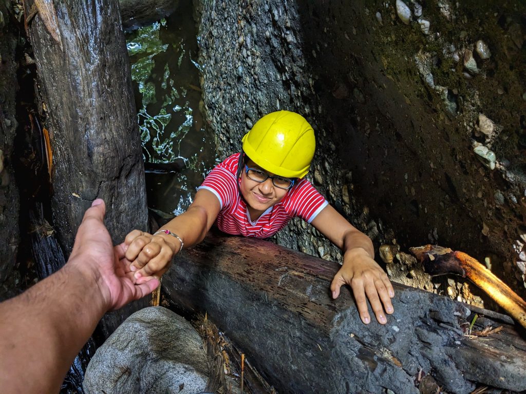 Into The Yelbong River Cave