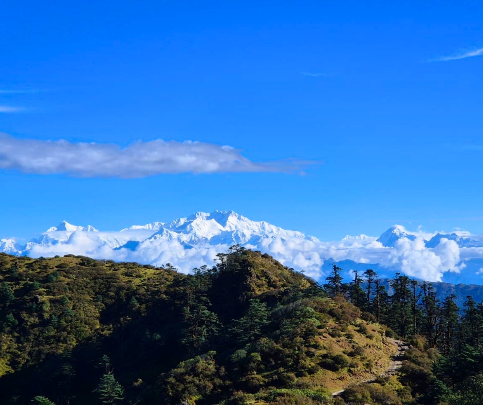 Sleeping budda range morning time