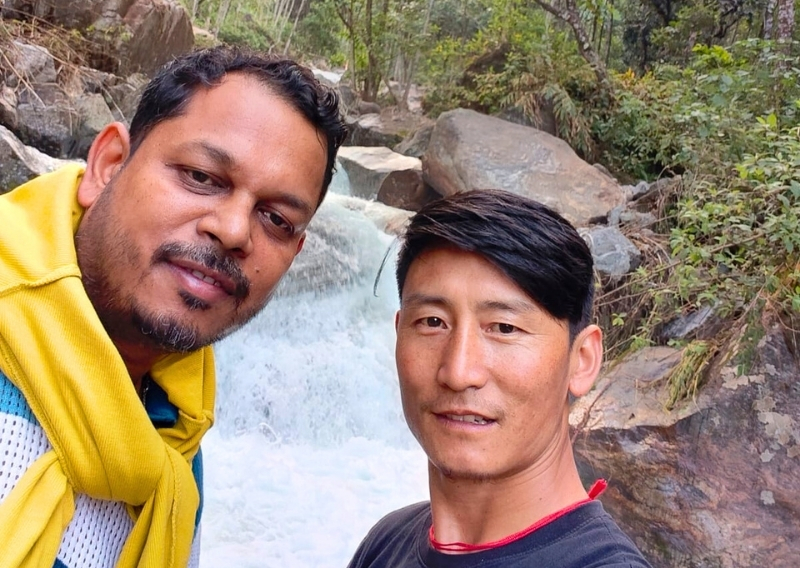 Rajiv Lepcha is the host of Rangeet majua property
