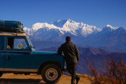 Sandakphu on Landrover