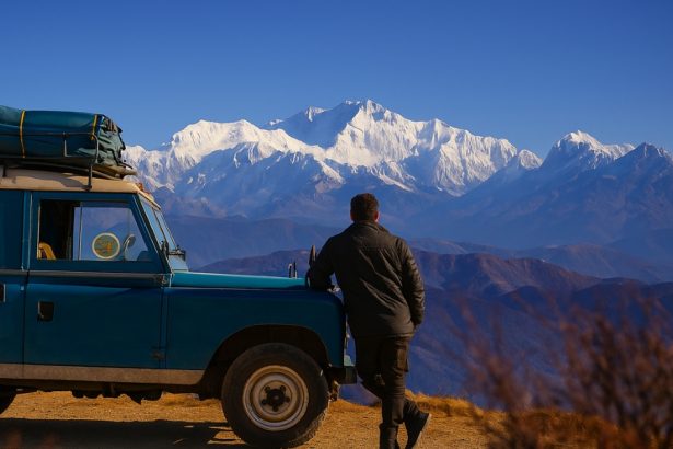 Sandakphu on Landrover