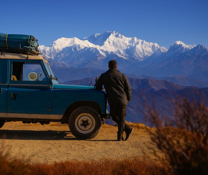 Sandakphu on Landrover
