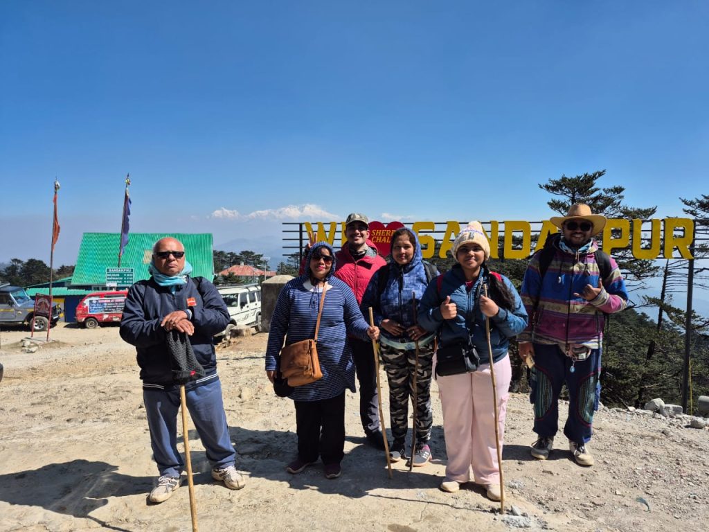 Sandakphu trek with my family